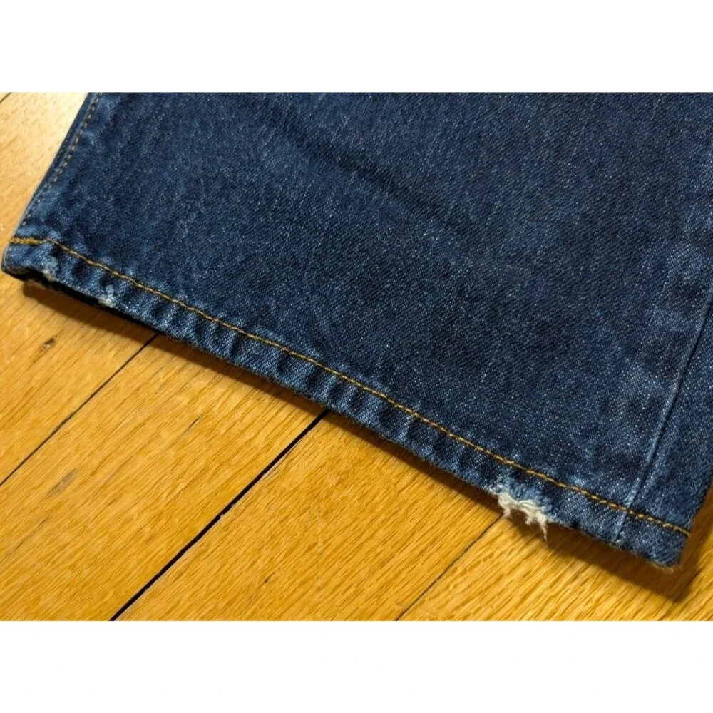 American Eagle Original Bootcut Jeans Mens 34x32 Dark Wash 100% Cotton Denim